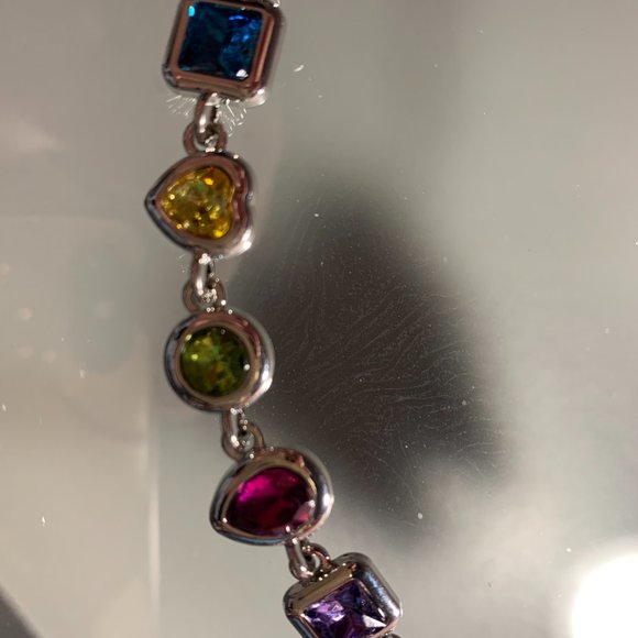 Paparazzi Abstract Admirer Multi Choker Necklace - Picture 4 of 9